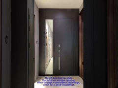 باب محوري أمامي من الألومنيوم