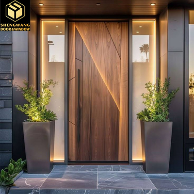 1220mm Aluminum Room Door Customized Color Sound Proof Interior Door