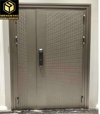 PU الطلاء مع الذهب الألومنيوم باب الغرفة لأغراض OEM