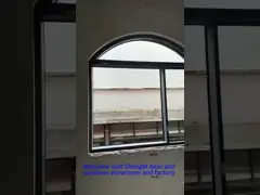 الباب الزجاجي المنزلق المعدل للصوت الباب المزدوج المعدل للصوت